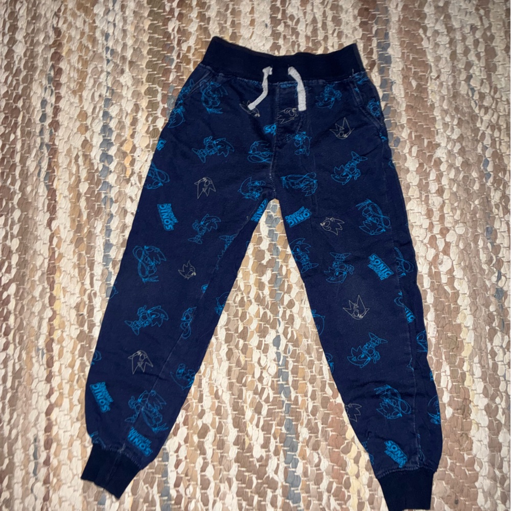 Sonic the Hedgehog Blue Patterned Joggers